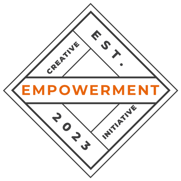 Creative Empowerment Initiative badge, established 2023
